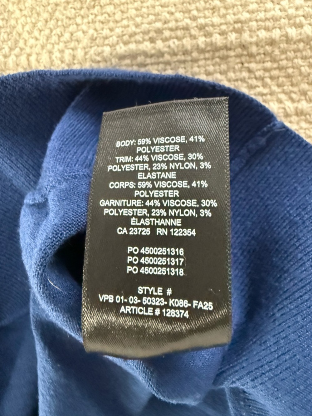 Aritzia Babaton $98 Byron Blue Streetcar Sweater - Picture 7 of 7